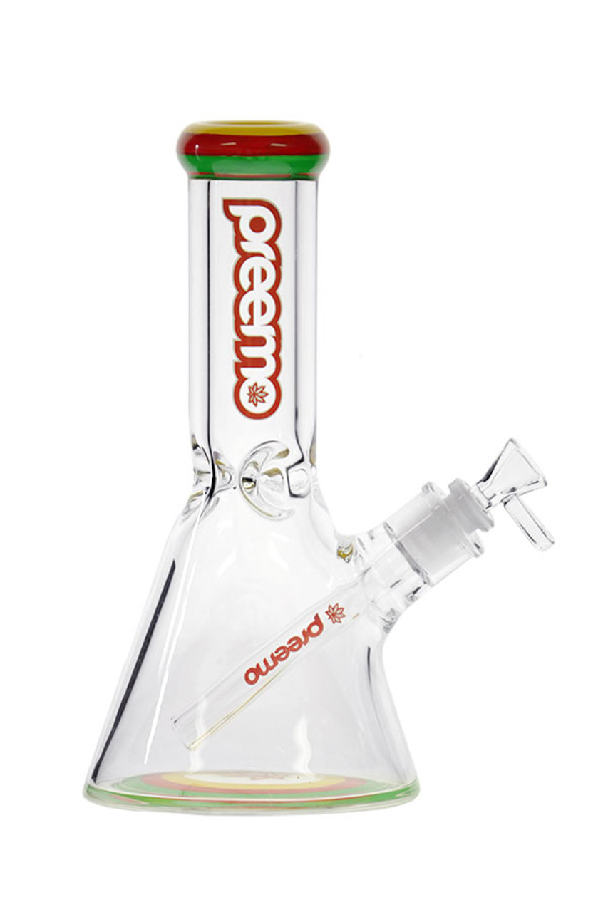 Preemo Glass Triple Band Beaker Bong